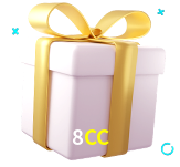 Receba seus bônus de boas-vindas no 8CC