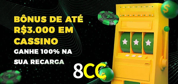 8CC melhor bônus de depósito
